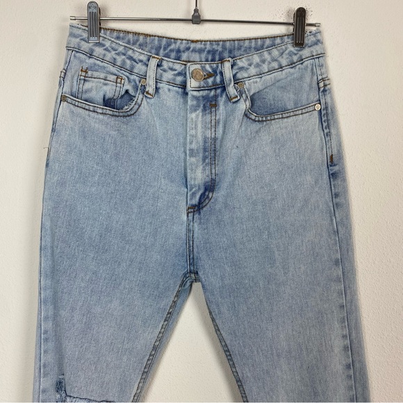 🎉HOST PICK!🎉 UNIF Acid Wash Distressed Straight Leg Denim Jeans - Picture 2 of 12